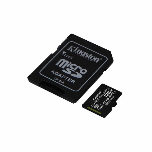 Kingston 128GB microSDXC Class 10 Flash Memory Card
